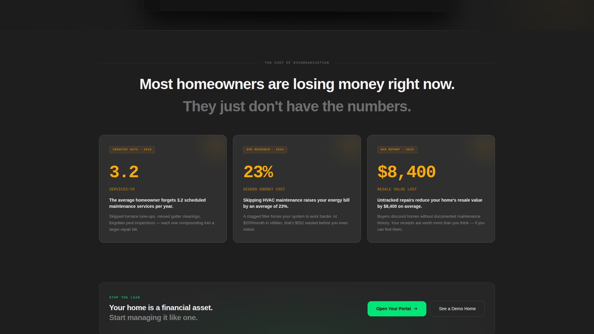Prism — Home Ops Landing Page Template