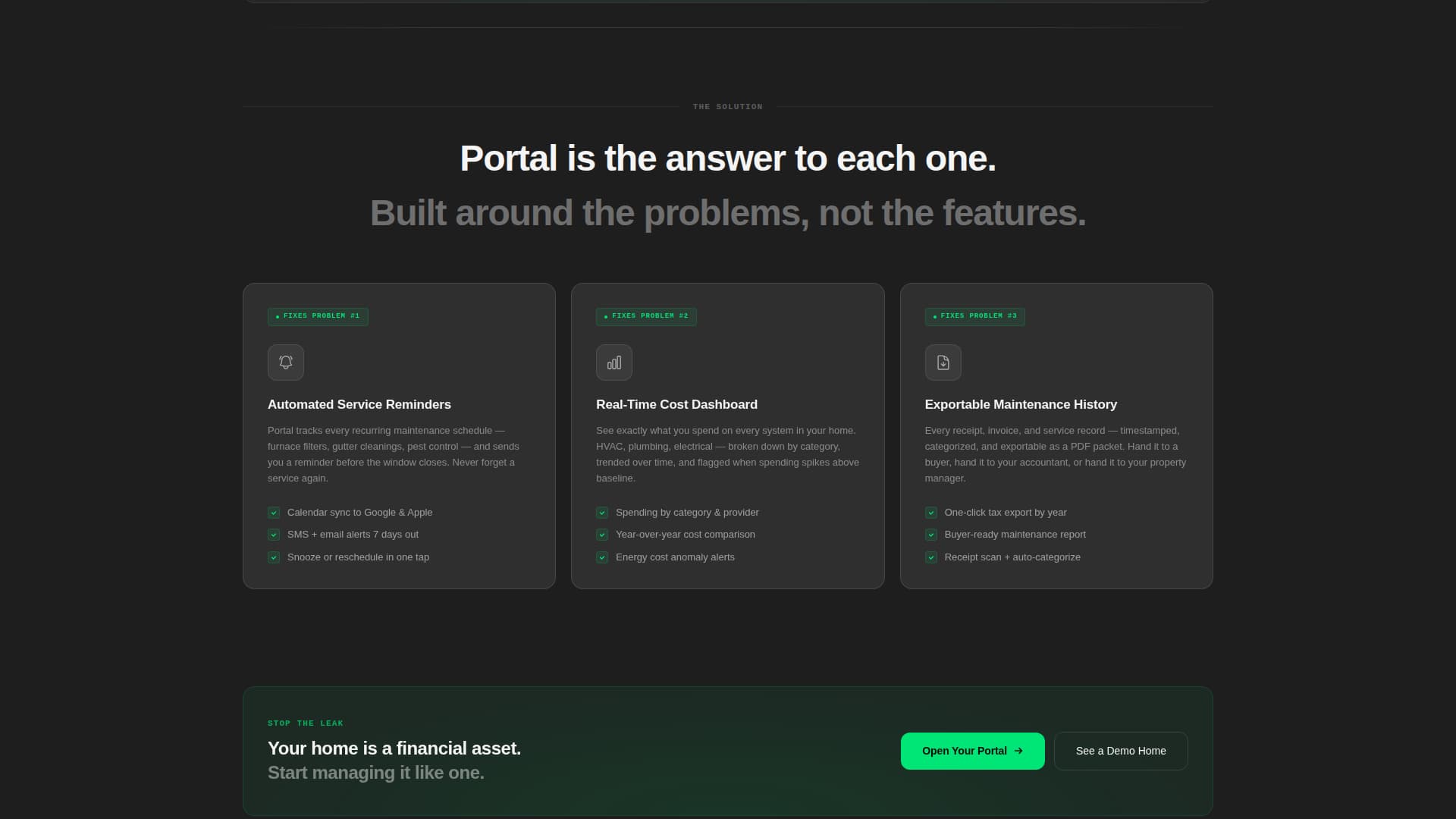 Prism — Home Ops Landing Page Template