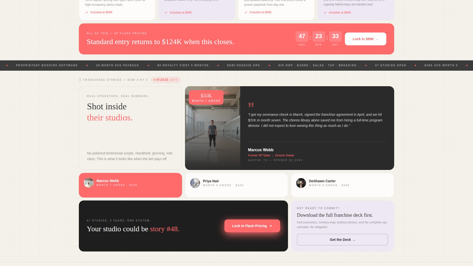 Groove - Highenergy Dancestudio Landing Page Template