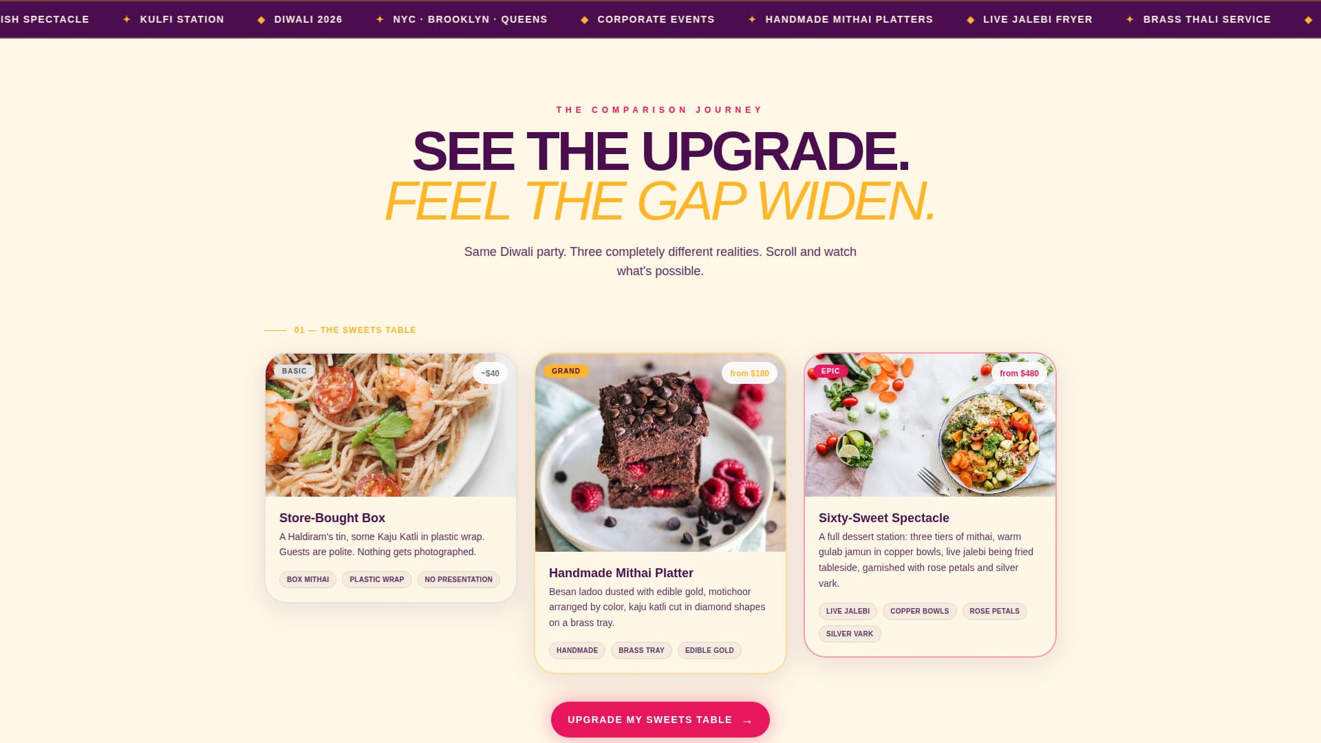 Thali - Spectacular Diwali Landing Page Template