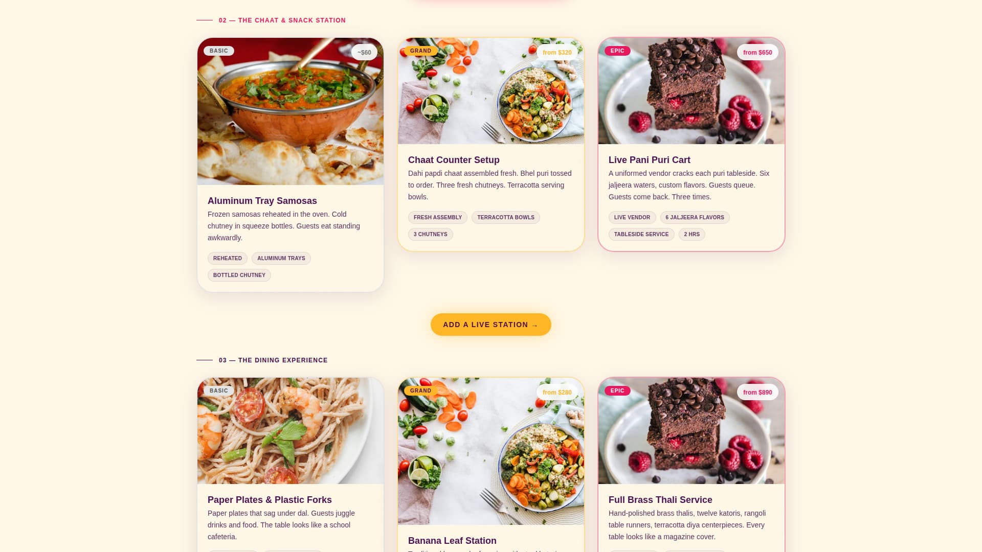 Thali - Spectacular Diwali Landing Page Template