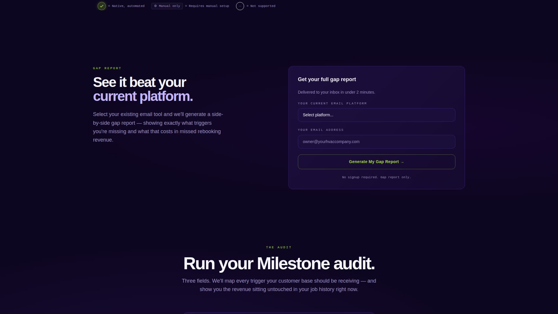 Milestone - Powerful Homeservices Landing Page Template
