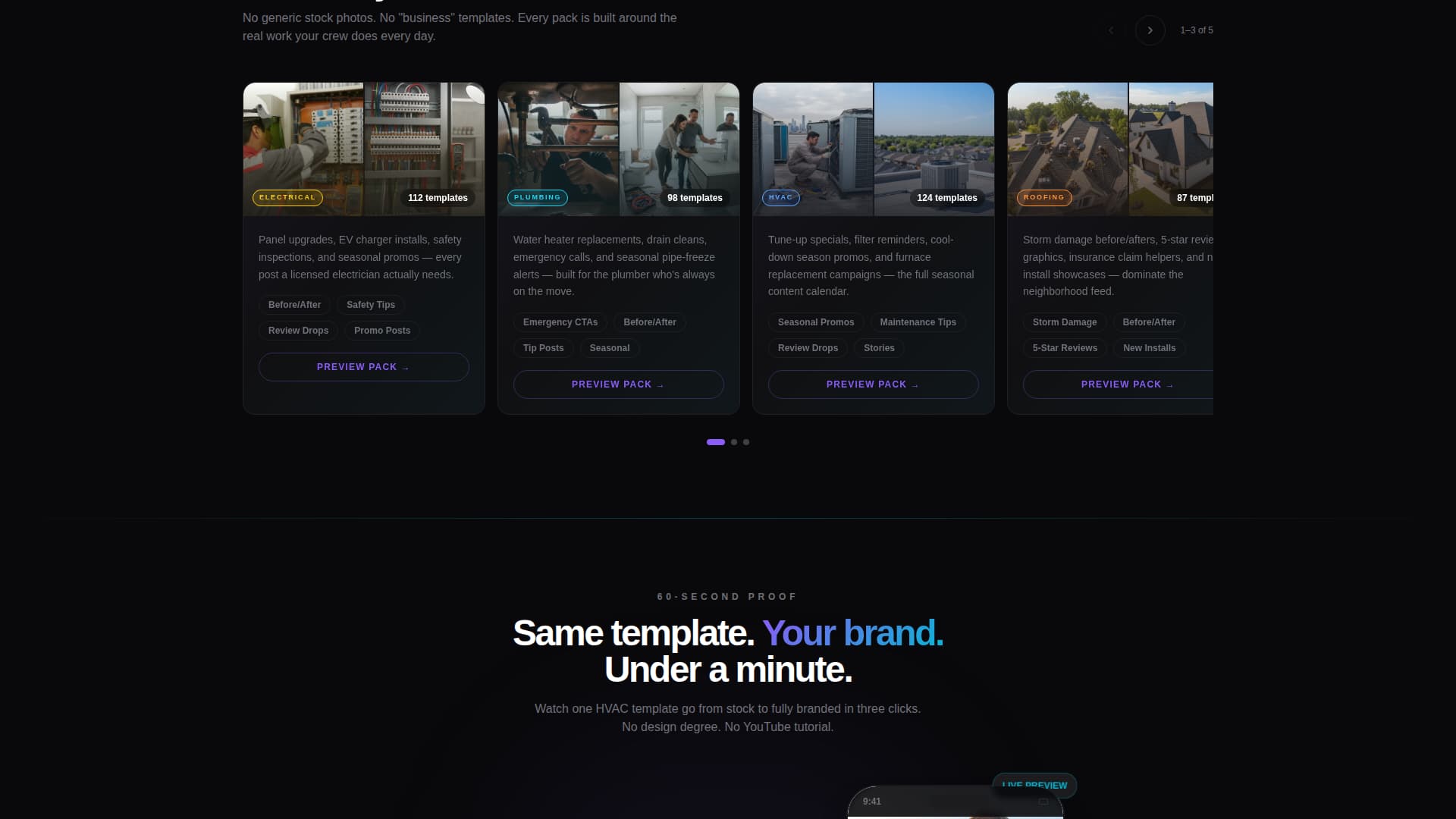 TradeKit - Scroll-Stopping Home Services Landing Page Template