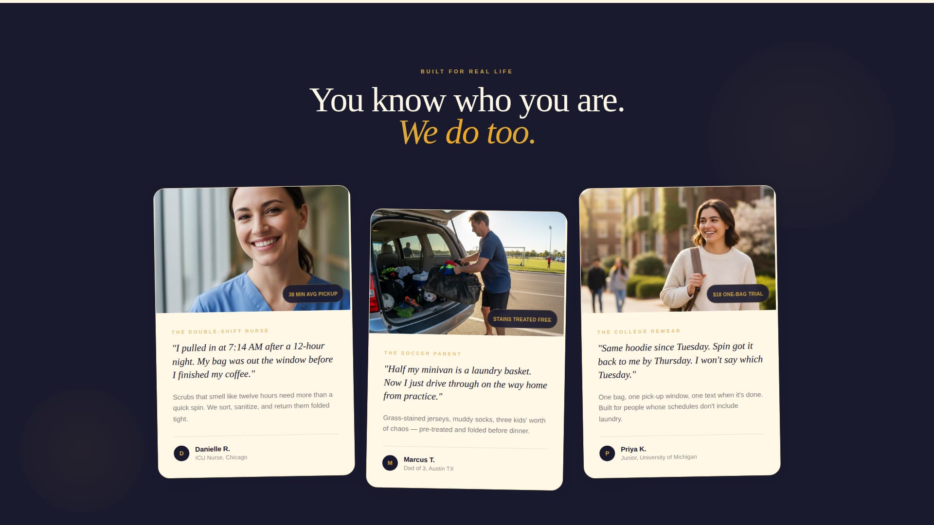 Drive-Through Business Booking Website Template