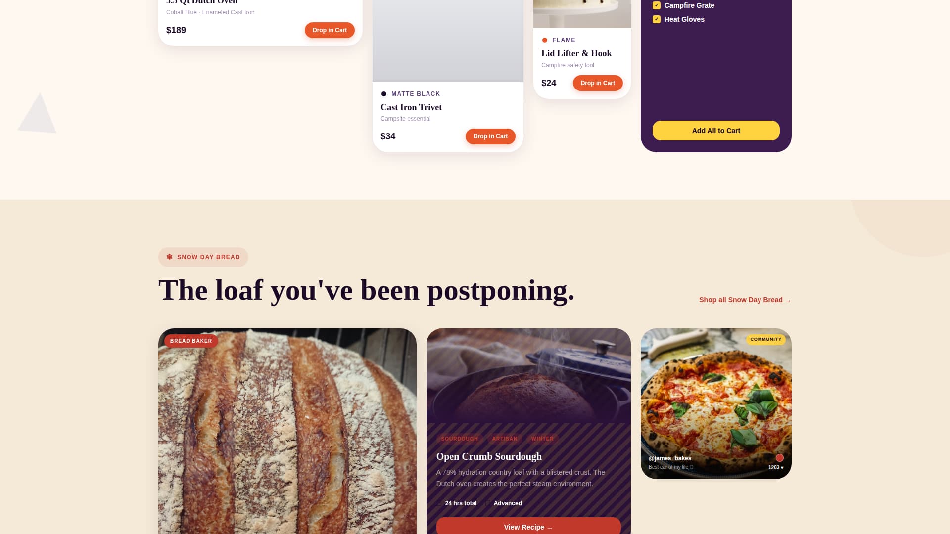 Hobby & Passion Supplies Specialist Professional Website Template