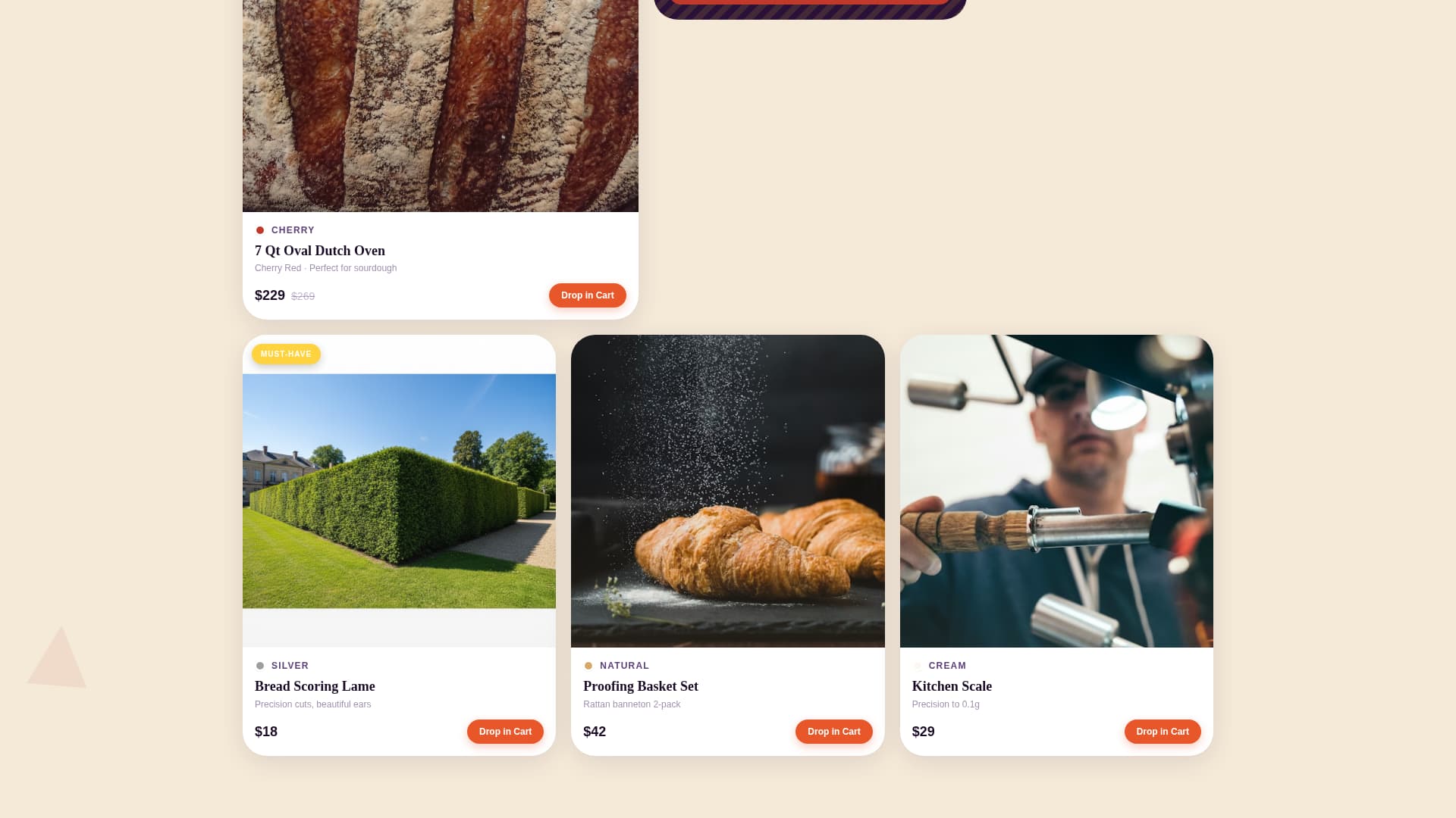 Hobby & Passion Supplies Specialist Professional Website Template