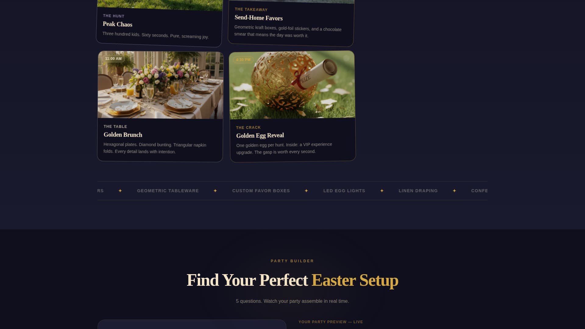 Easter Business Specialist Booking Website Template