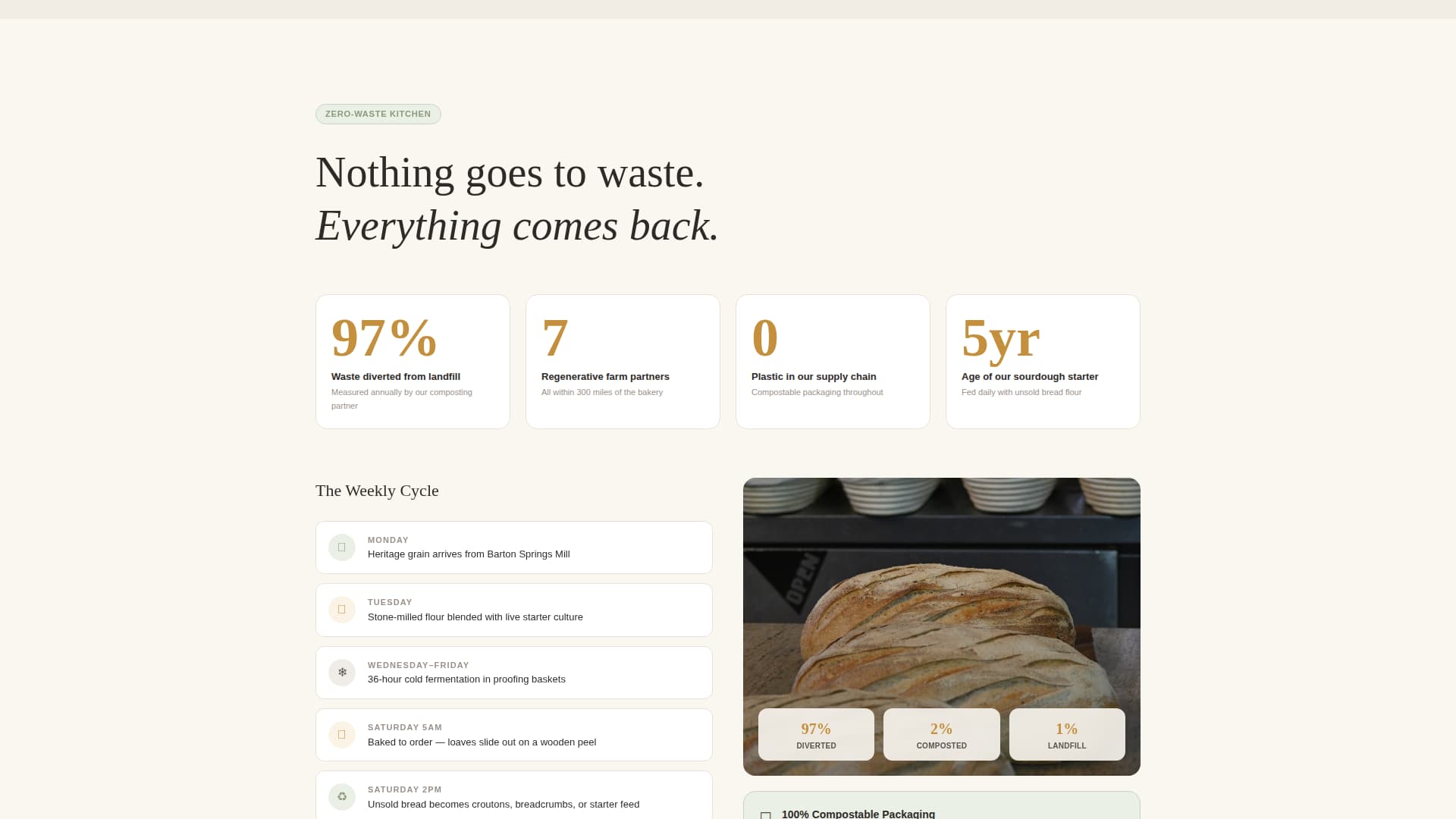 Eco-Friendly Business Blog Website Template