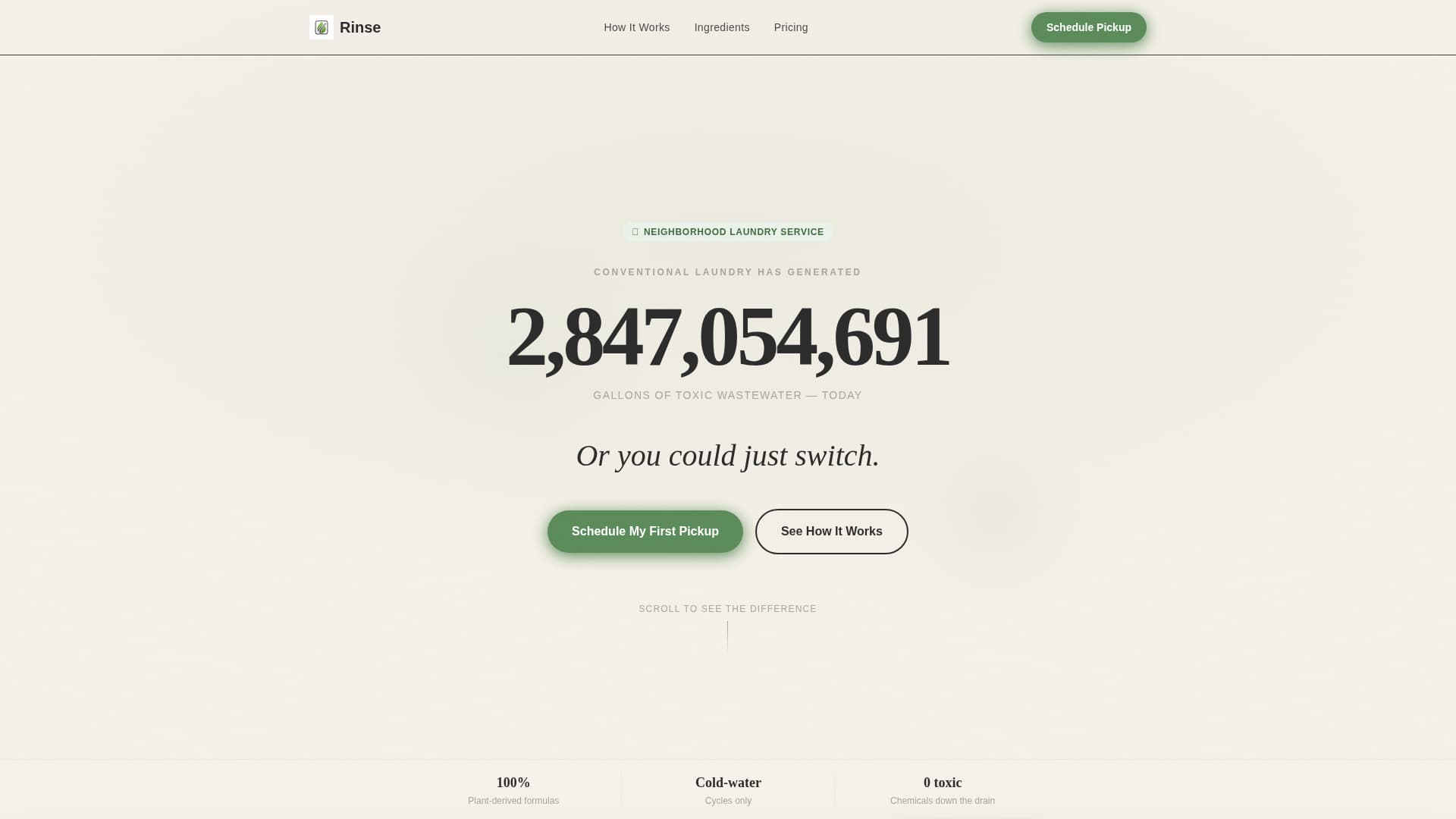 Eco-Friendly Business Advanced Booking Website Template