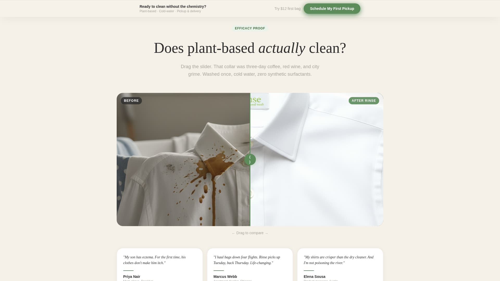 Eco-Friendly Business Advanced Booking Website Template