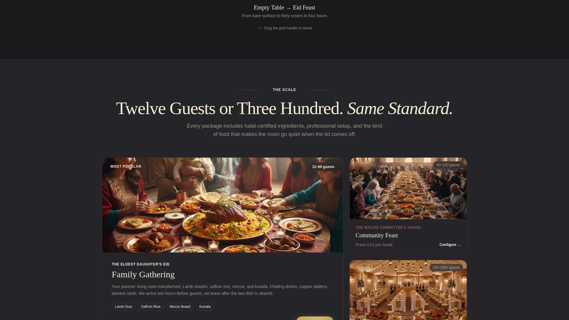 Eid Business Pricing Website Template