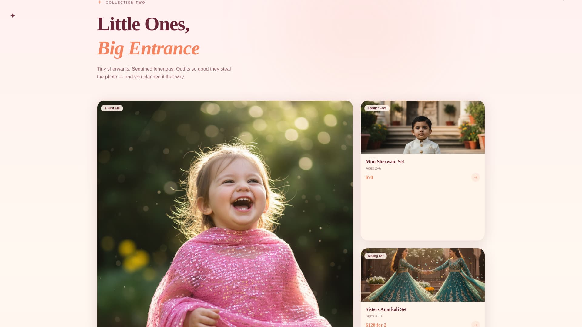 Eid Business Blog Website Template