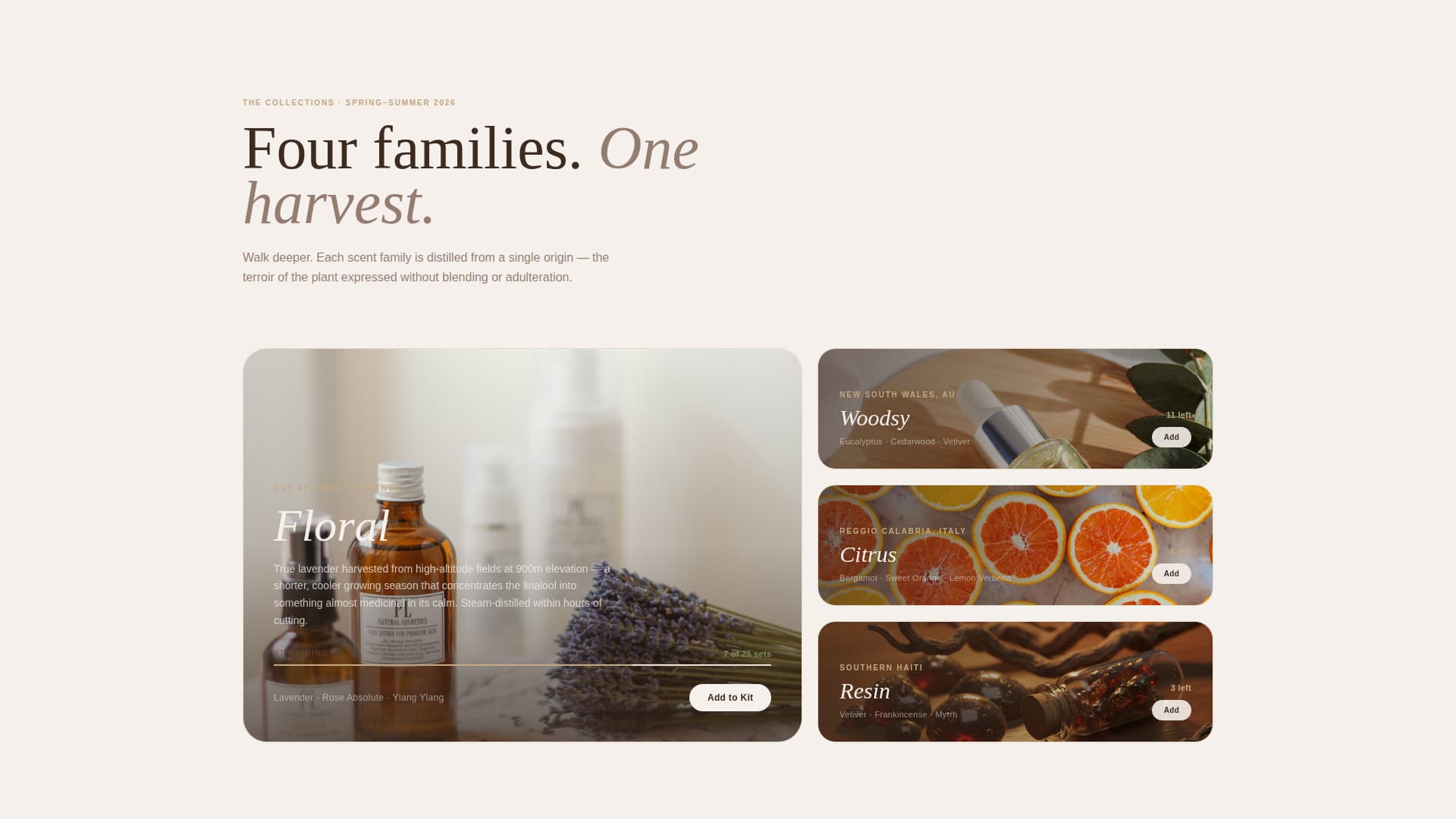 Essential Oils & Diffusers Store Professional Website Template