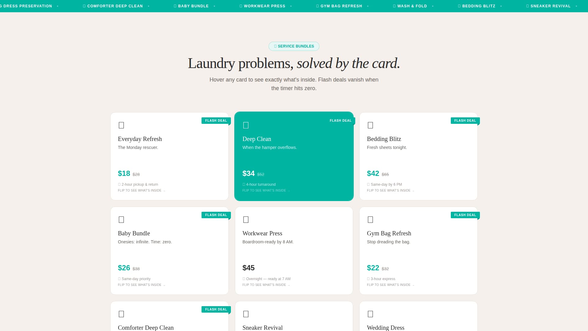 Express Business Booking Website Template