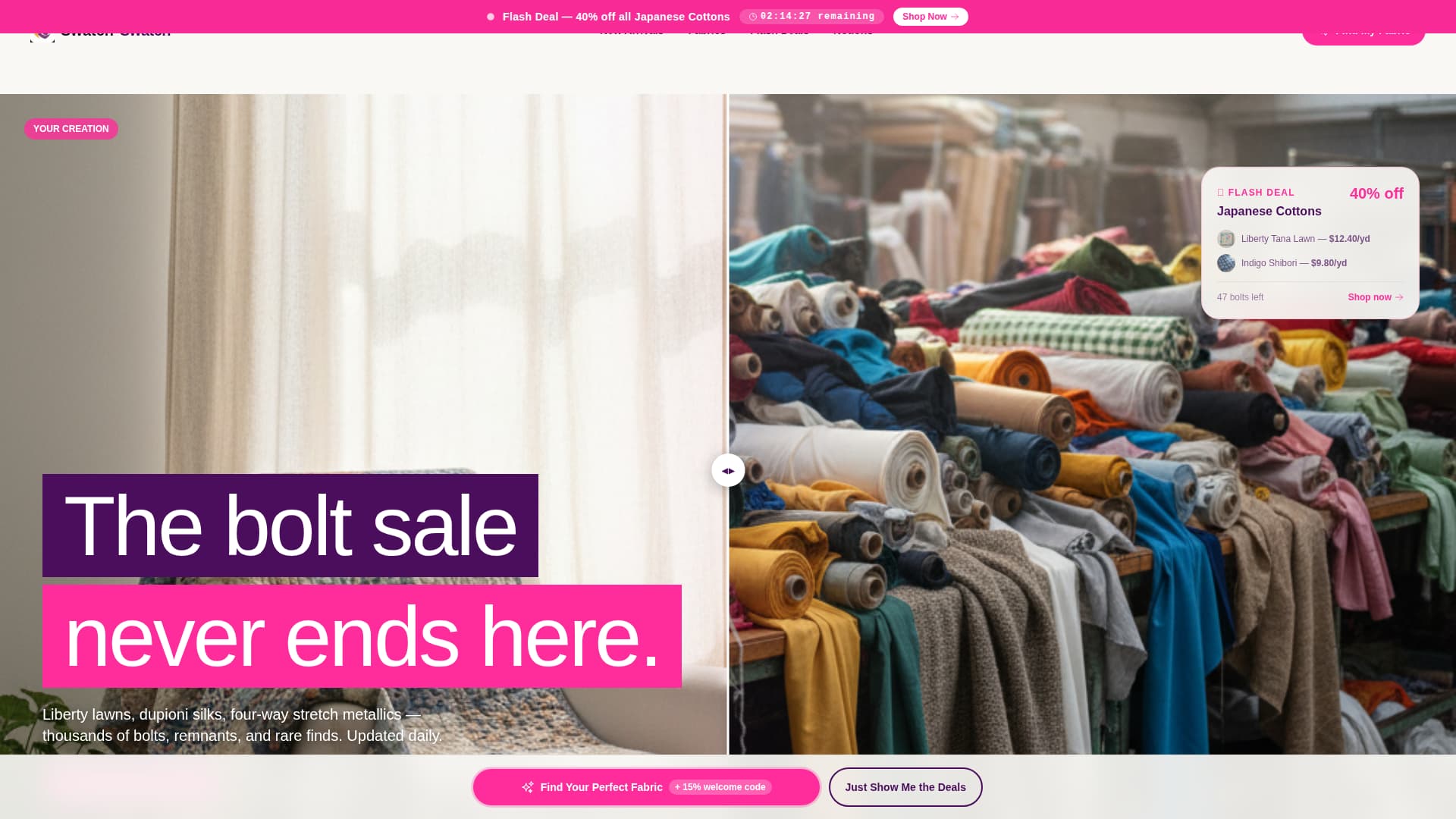 Arts & Crafts Store Professional Website Template