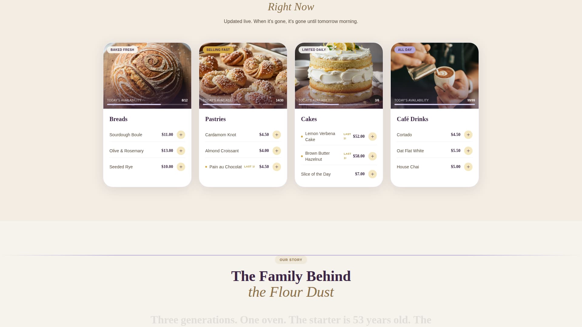 Family-Owned Business Professional Website Template
