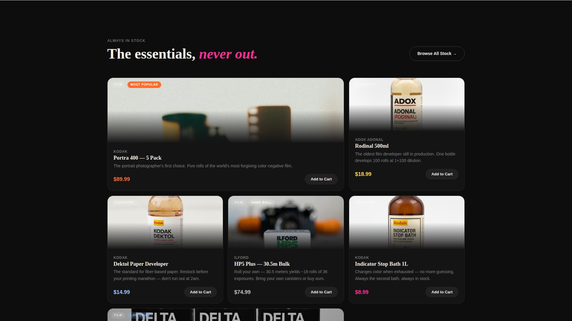 Hobby & Passion Supplies Complete Professional Website Template