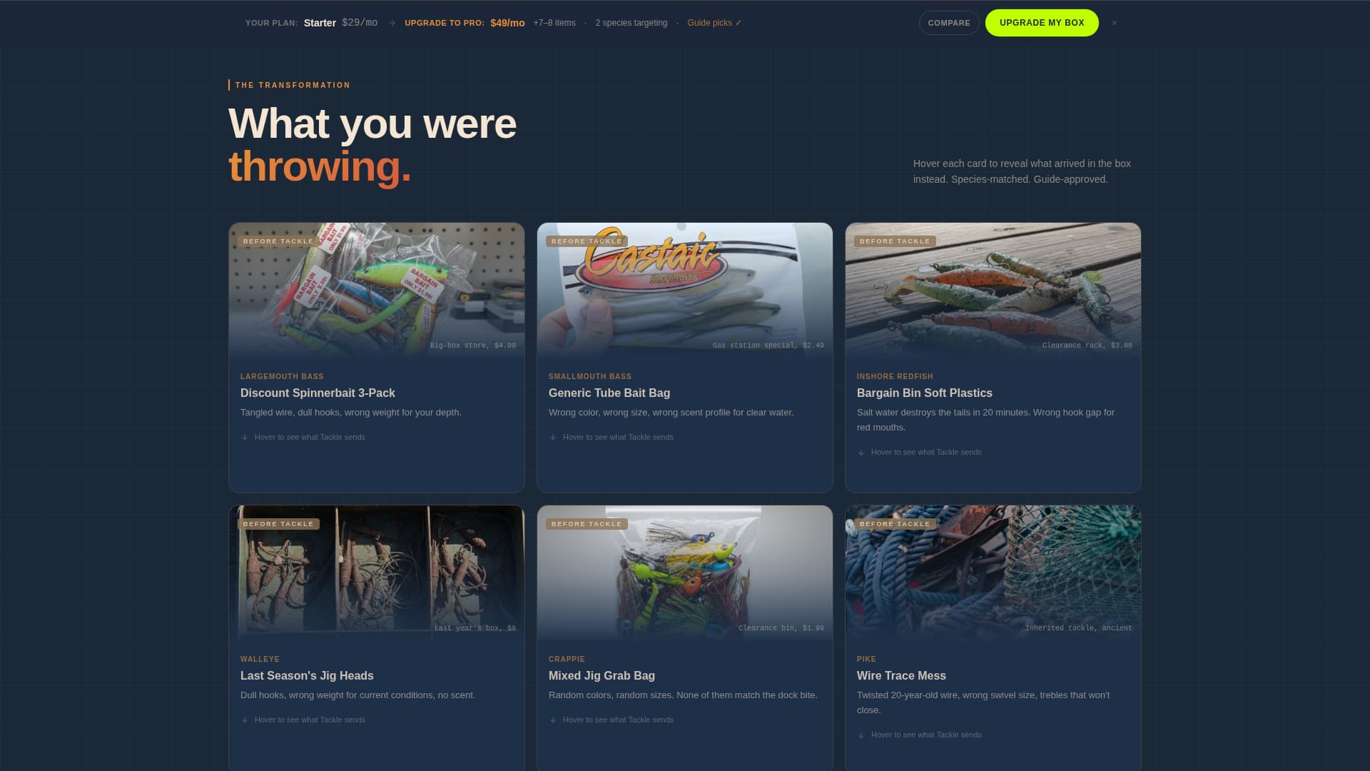 Subscription Box Professional Website Template