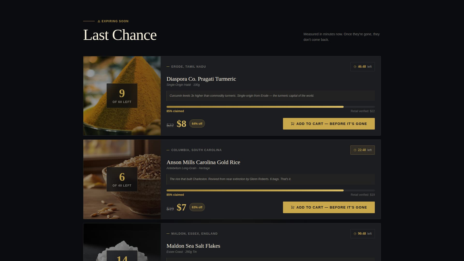 Feast - Exclusive Gourmet Landing Page Template