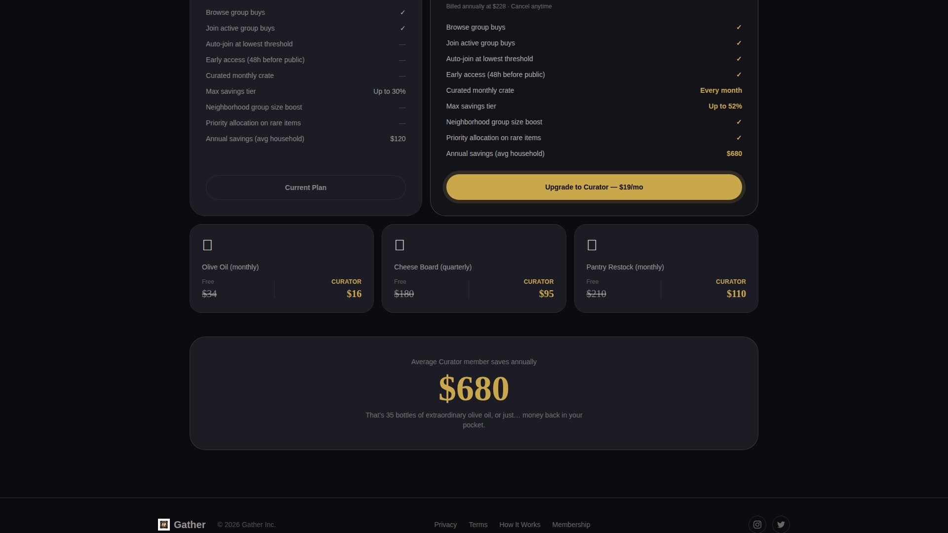 Food - Premium & Landing Page Template