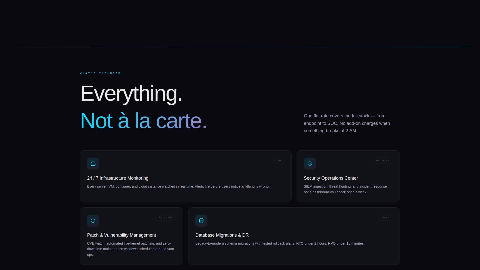 Integrity — Trustworthy Tech Support Landing Page Template
