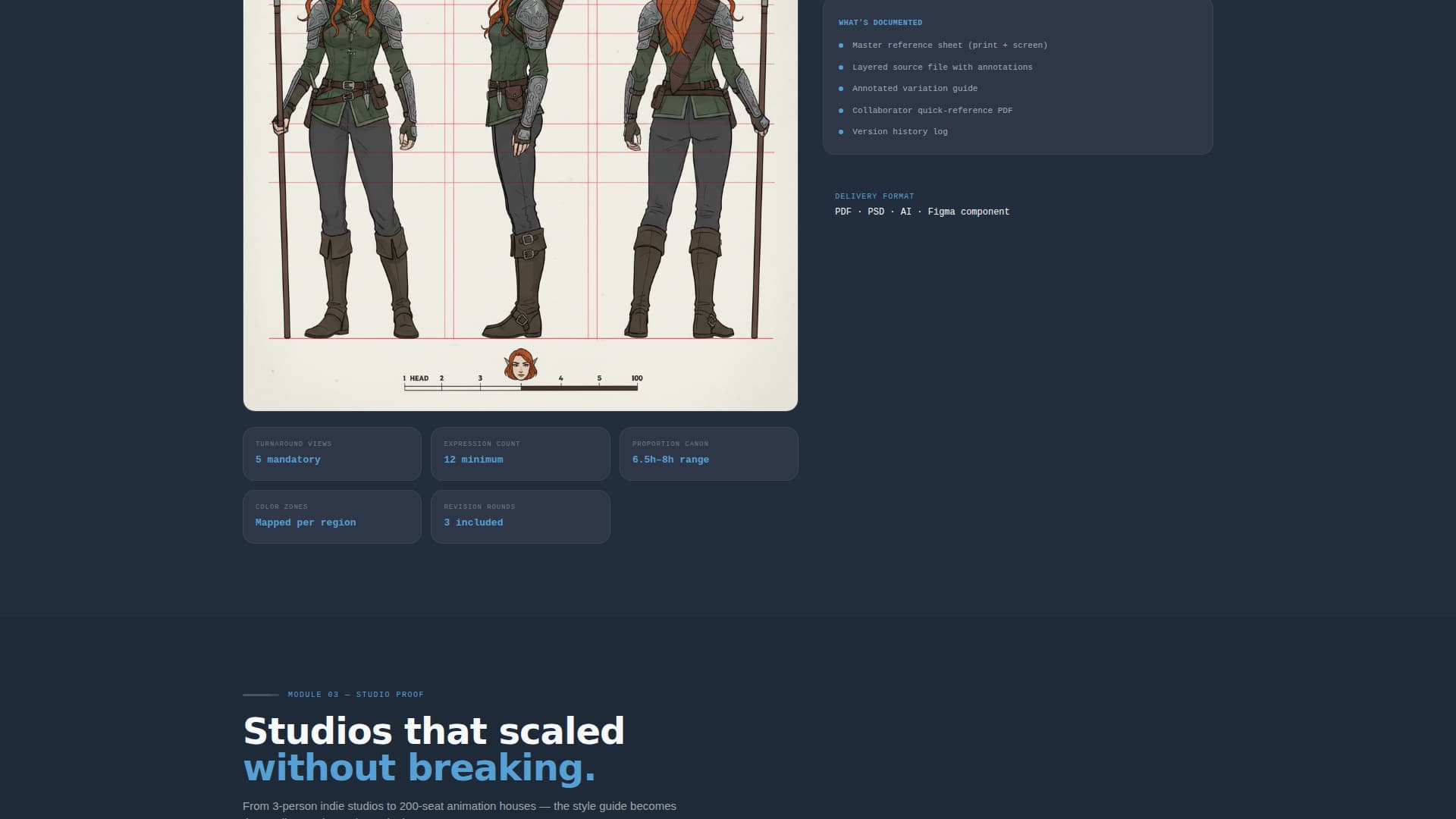 Stylebook - Precise Illustration Landing Page Template