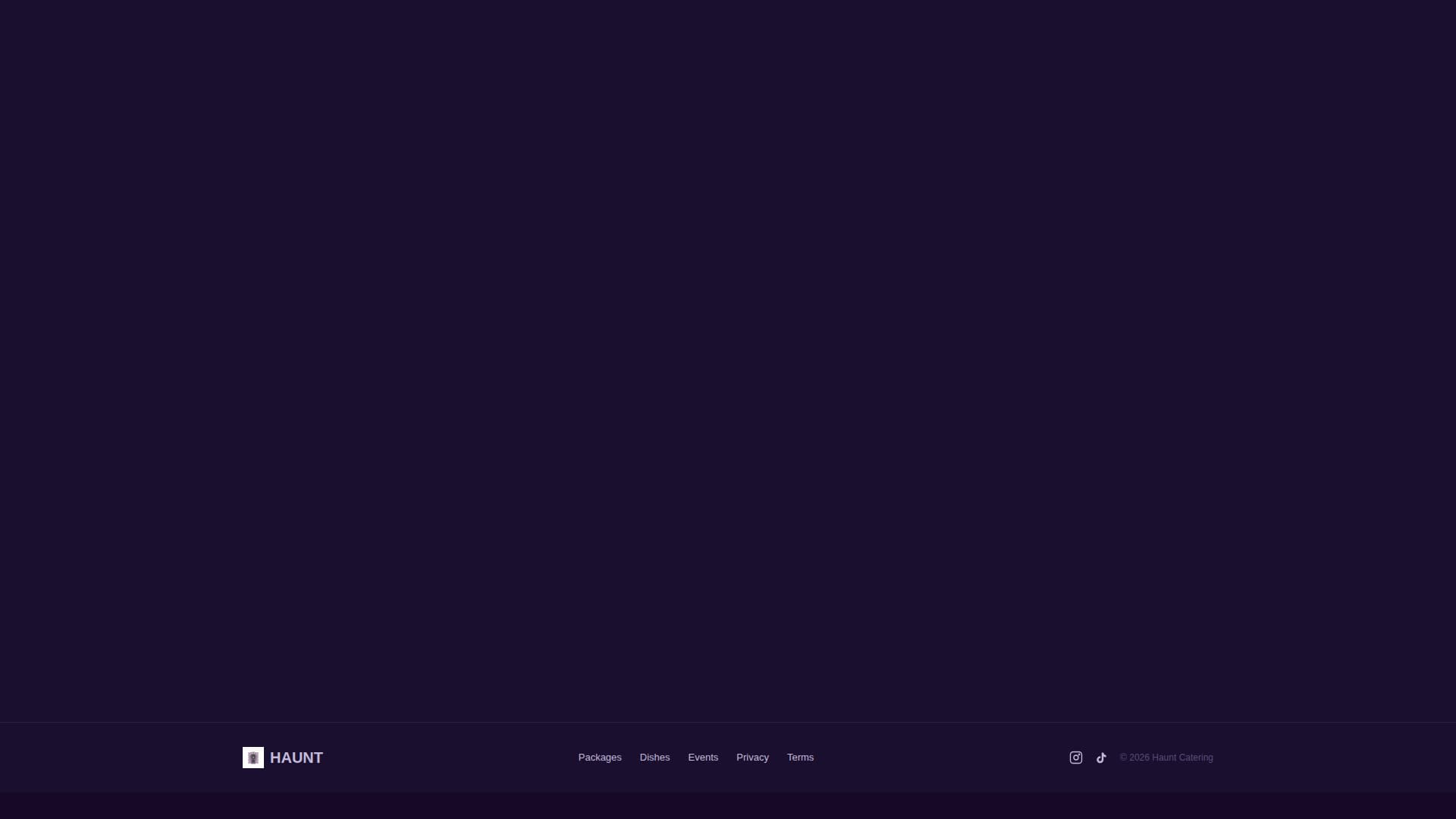 Halloween Business Pricing Website Template