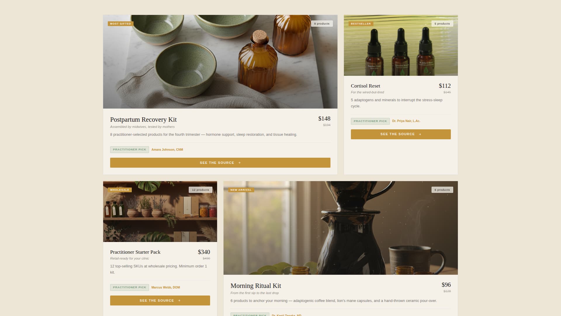 Tonic - Trusted Wellness Landing Page Template