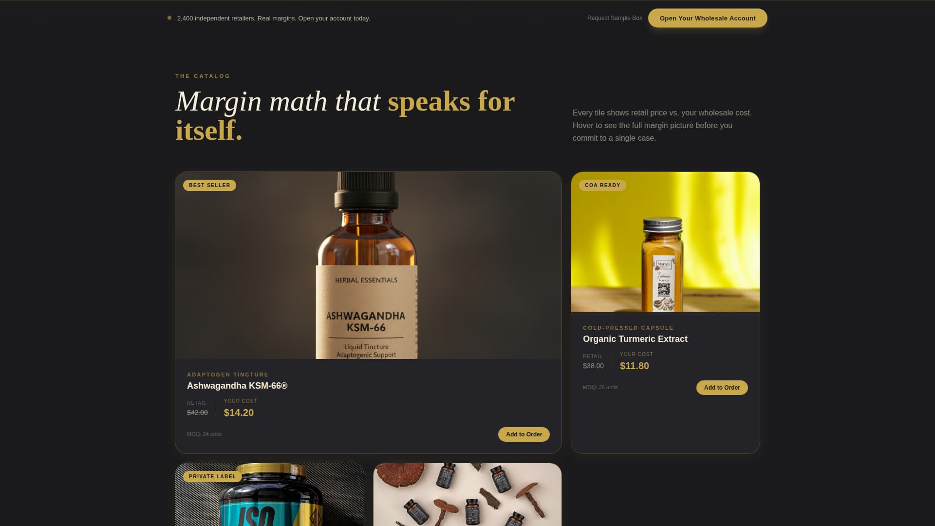 Health & Wellness E-Commerce Professional Website Template