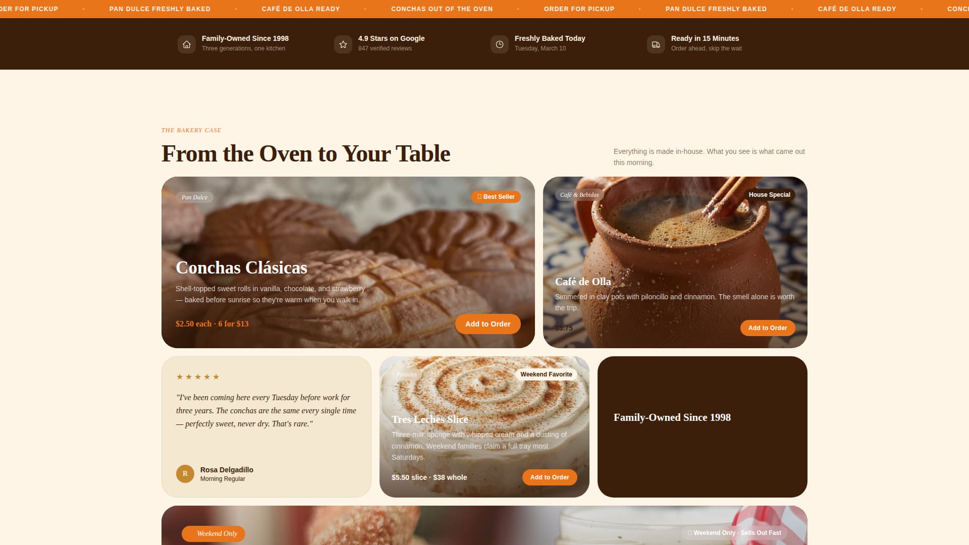 Hispanic-Owned Business Professional Website Template