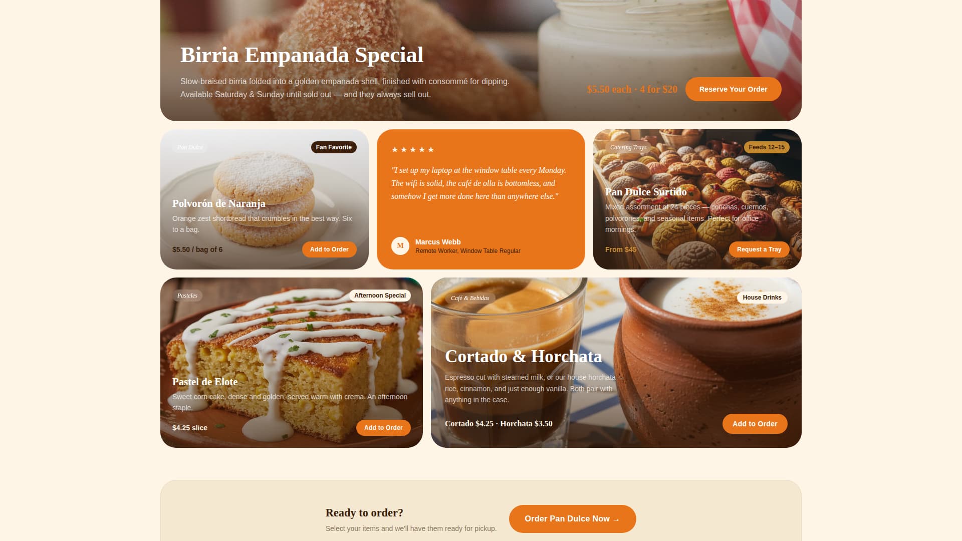 Hispanic-Owned Business Professional Website Template