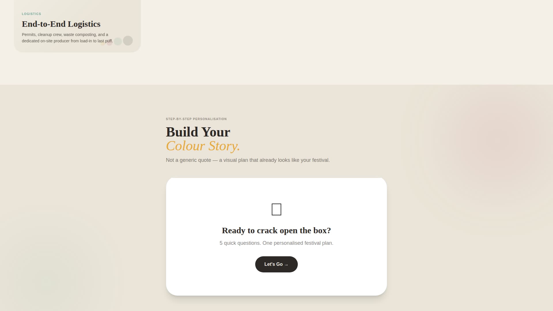 Gulaal - Vibrant Festival Landing Page Template