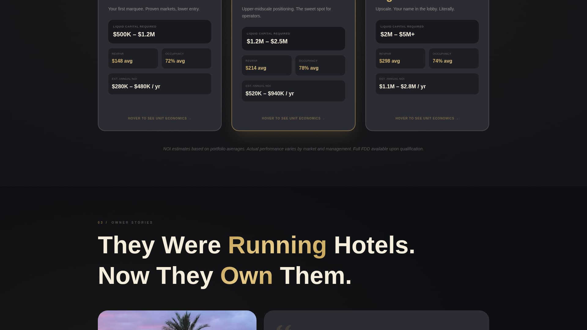 Reserve - Prestigious Hotel Franchise Landing Page Template
