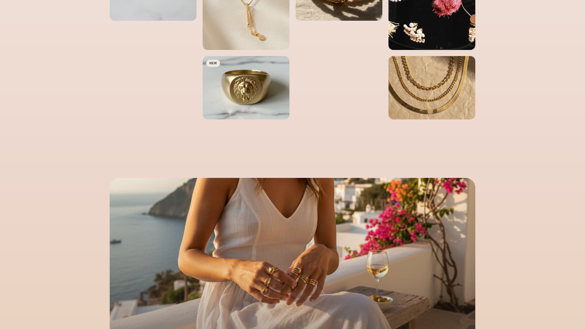 Adorn - Luxe Jewelry Landing Page Template