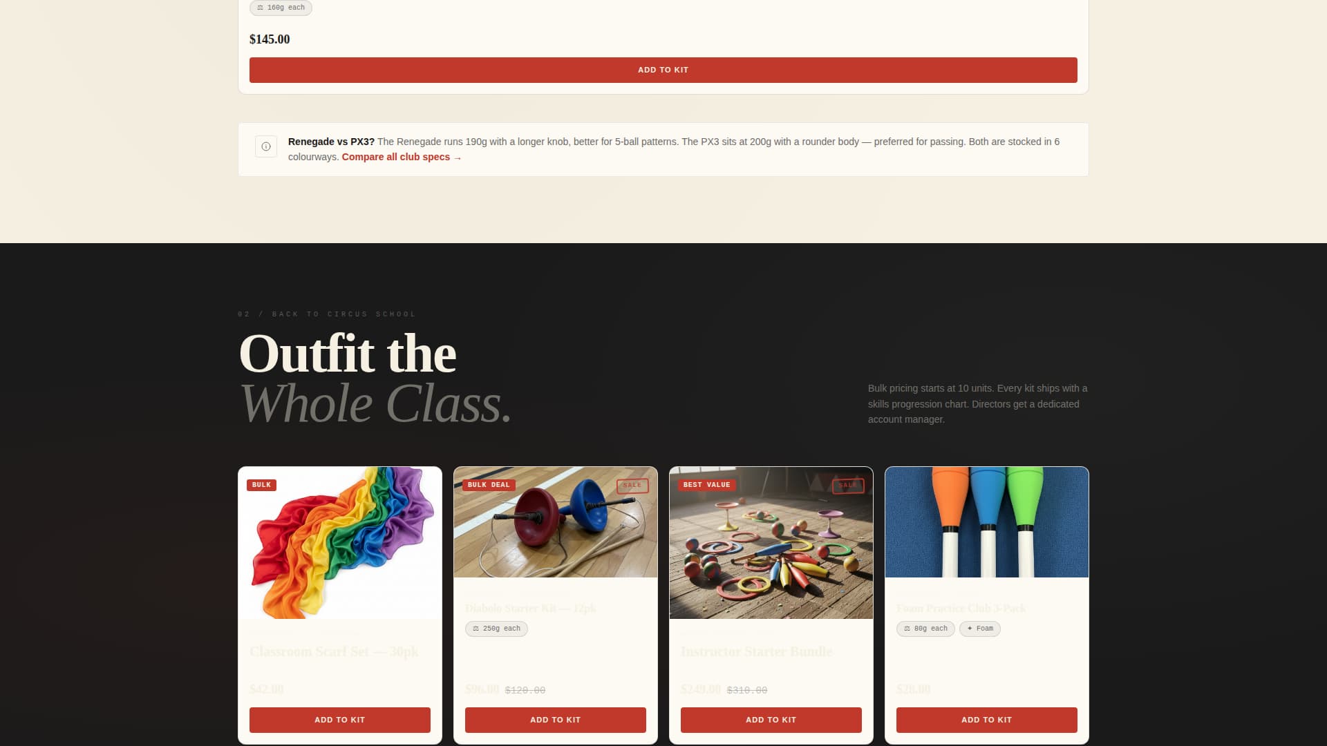 Hobby & Passion Supplies Professional Website Template