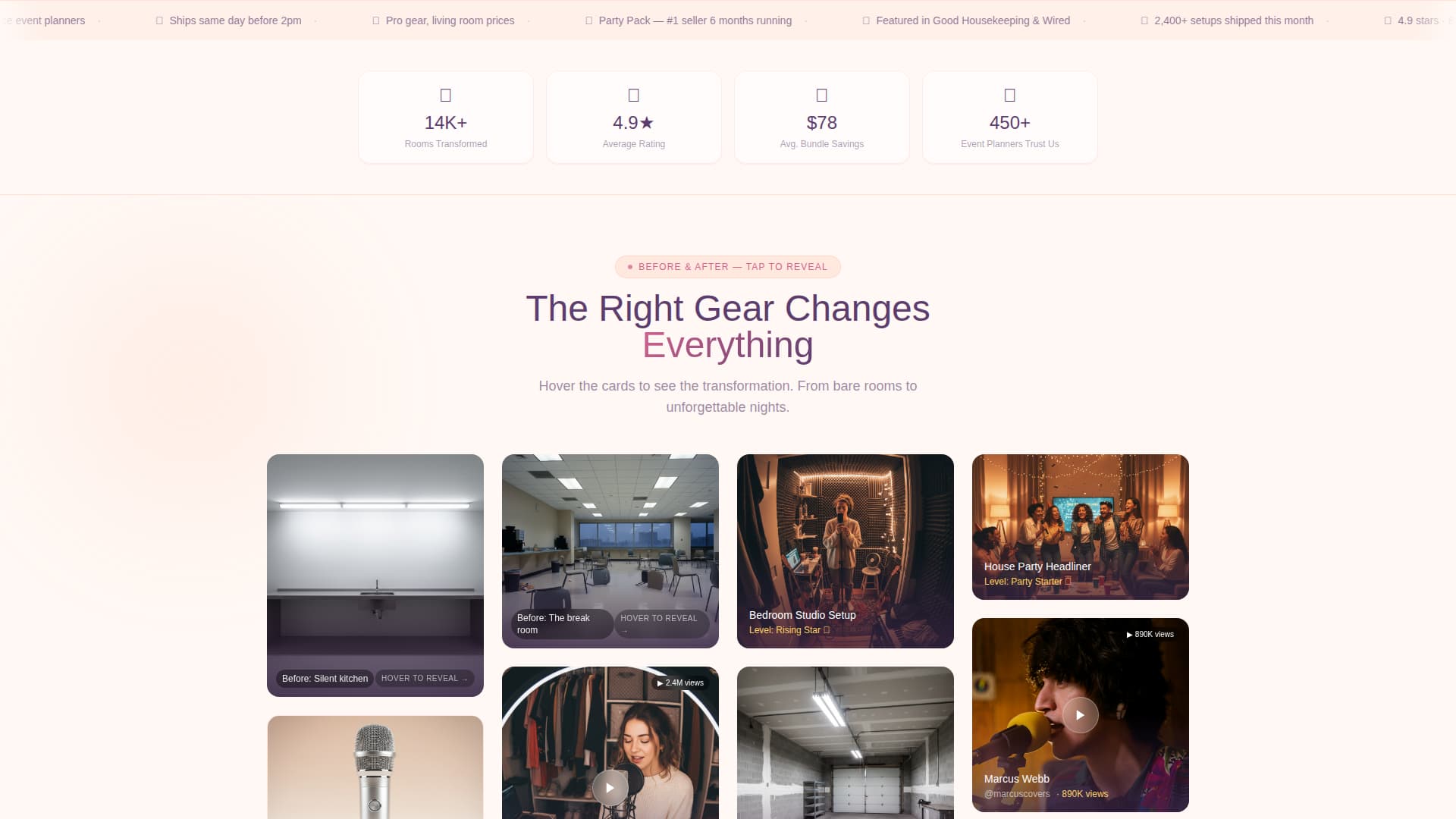 Hobby & Passion Supplies Portfolio Website Template