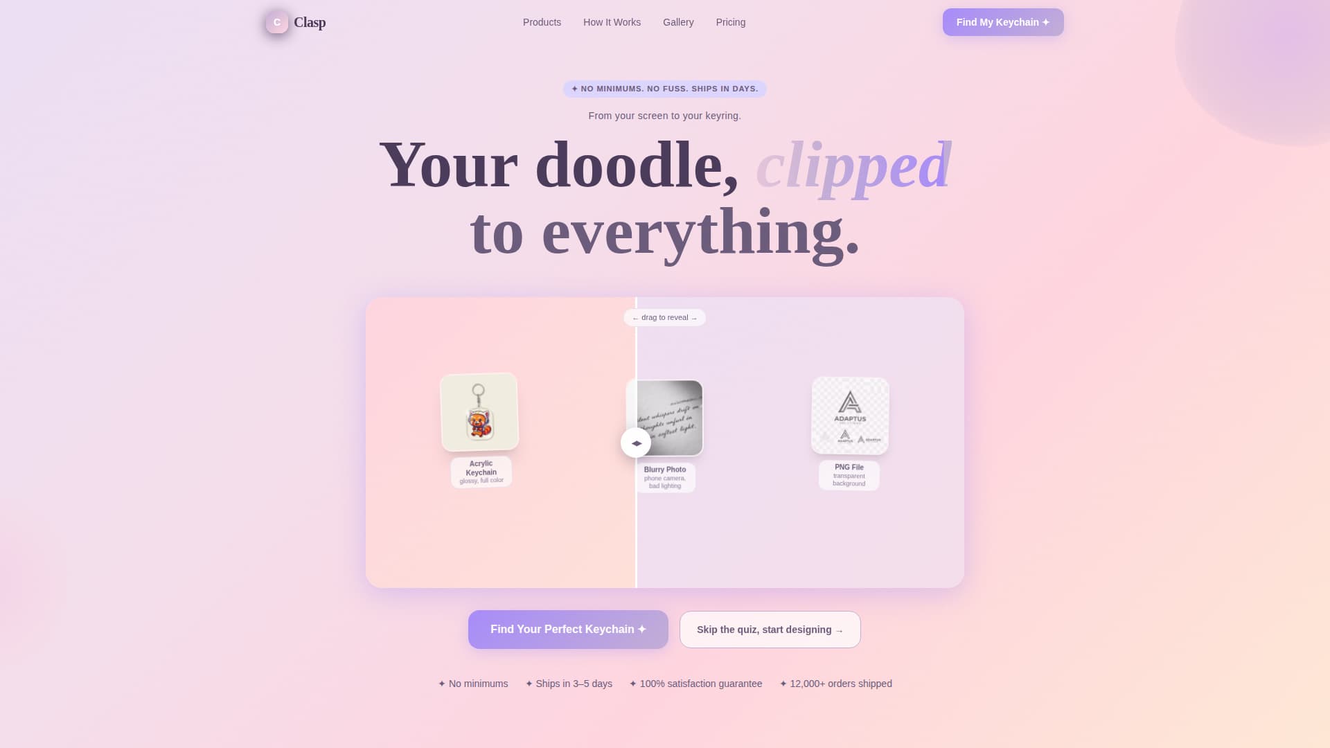 Keychains & Lanyards Store Specialist Professional Website Template