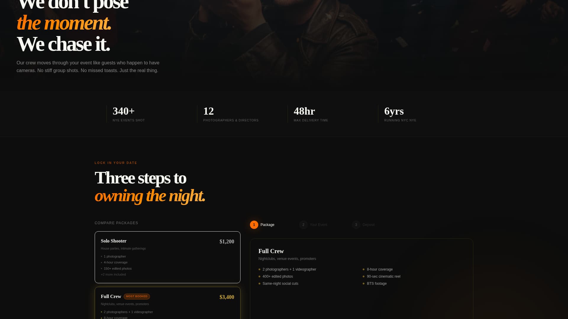 Countdown - Electrifying Nye Landing Page Template