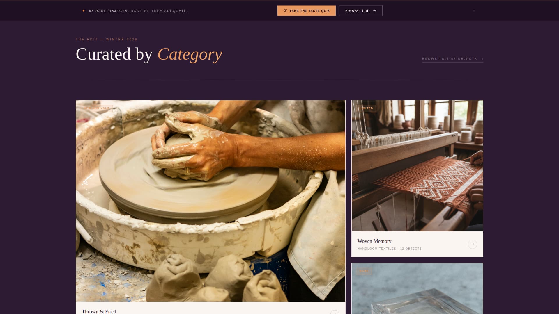 Curate - Sunsetgradient Multivendor Landing Page Template