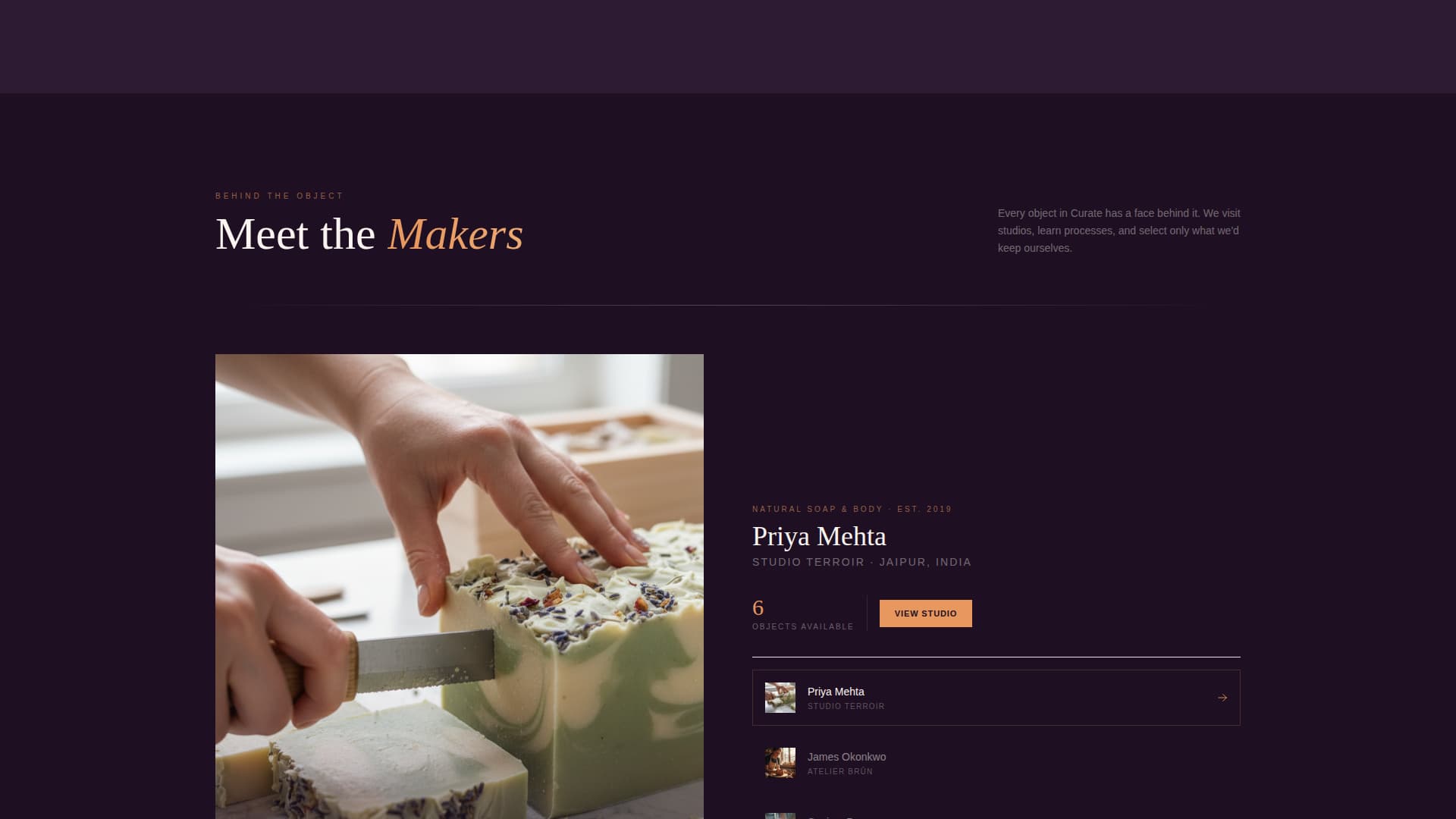 Curate - Sunsetgradient Multivendor Landing Page Template