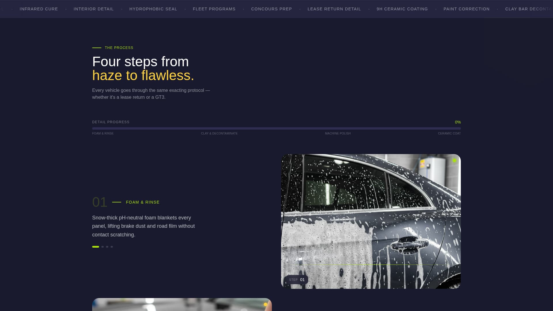 Shine - Irresistible Detailing Landing Page Template
