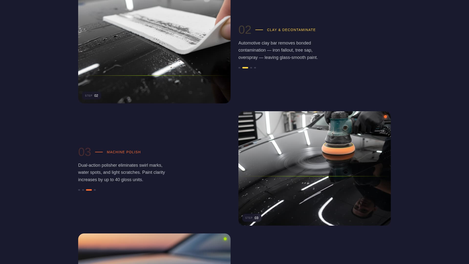 Shine - Irresistible Detailing Landing Page Template