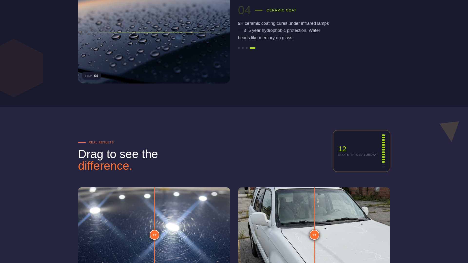 Shine - Irresistible Detailing Landing Page Template