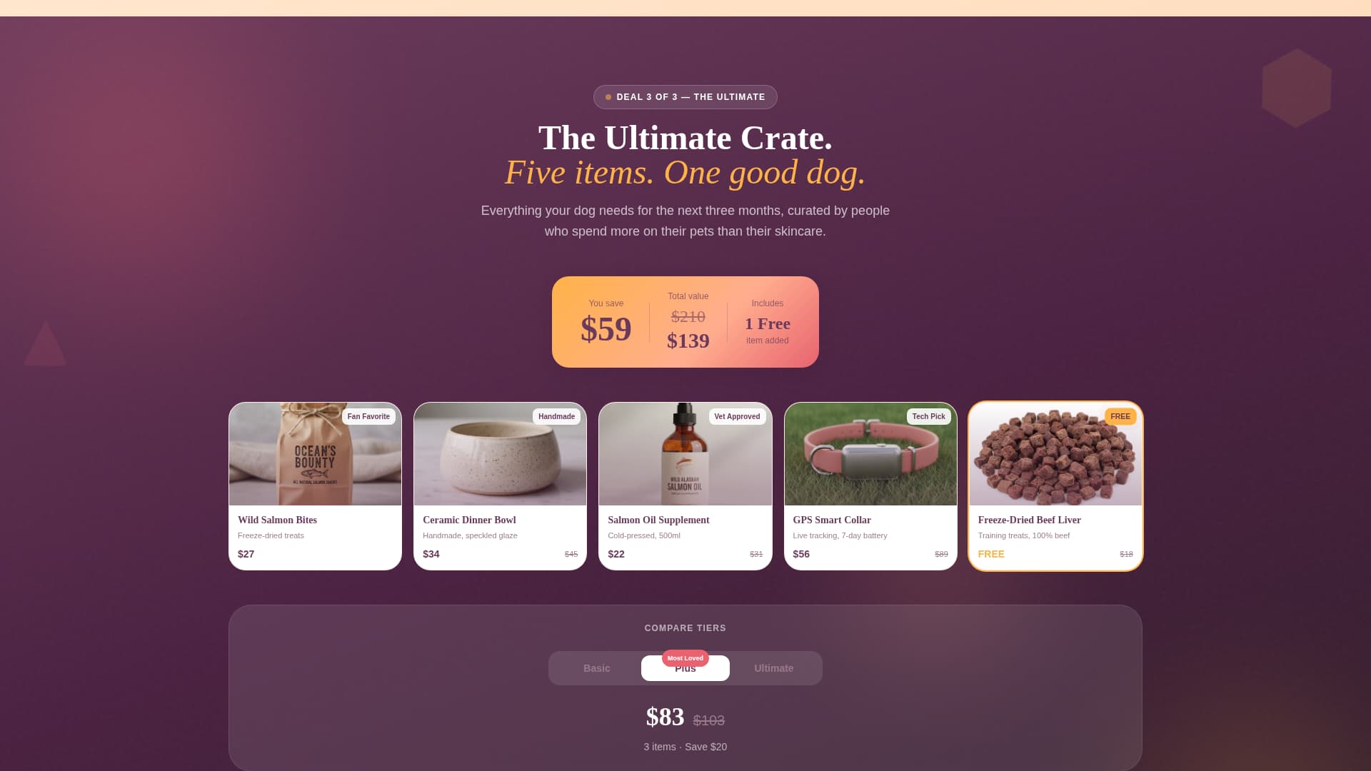 Fetch - Premium Petshop Landing Page Template