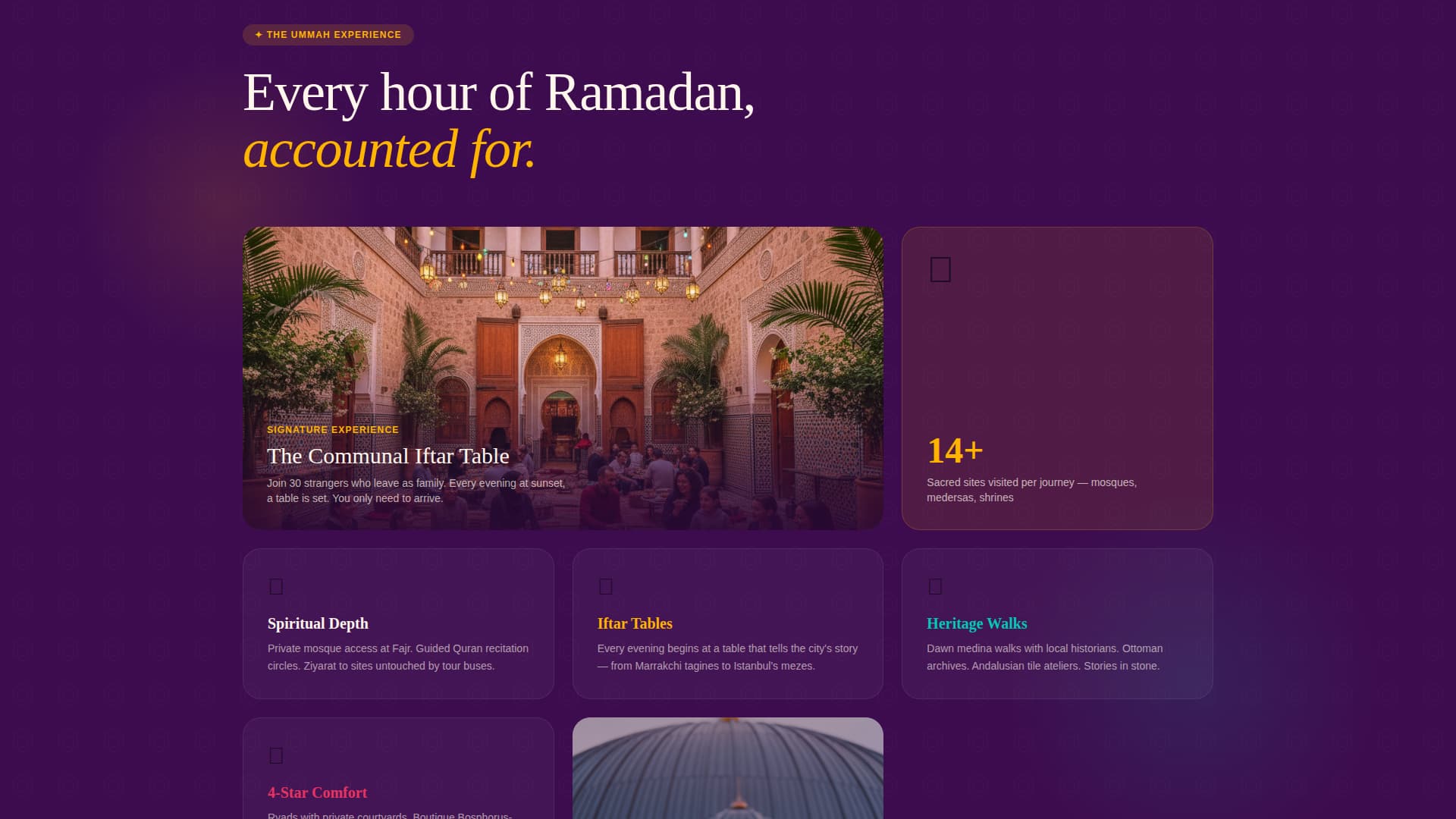 Ramadan - High-Converting Catering Landing Page Template