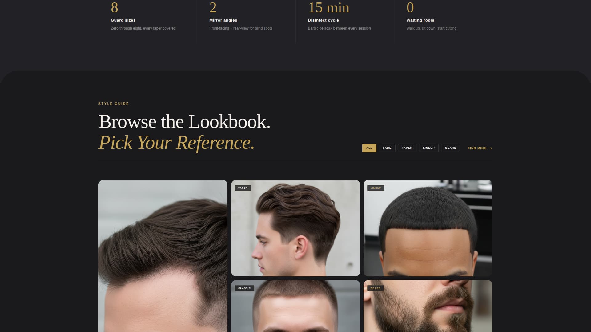 Clippers - Bold Self-Service Landing Page Template