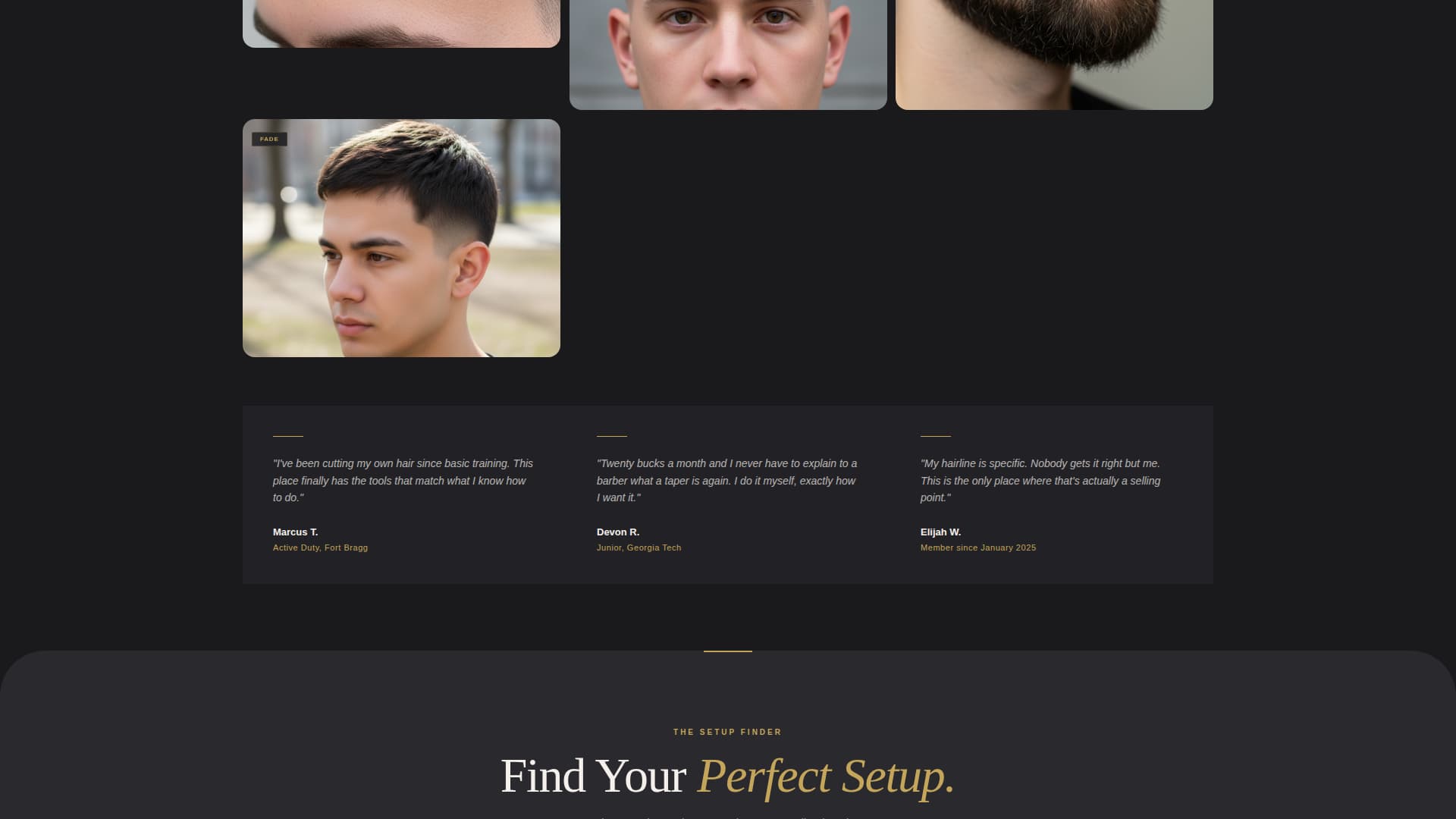 Clippers - Bold Self-Service Landing Page Template