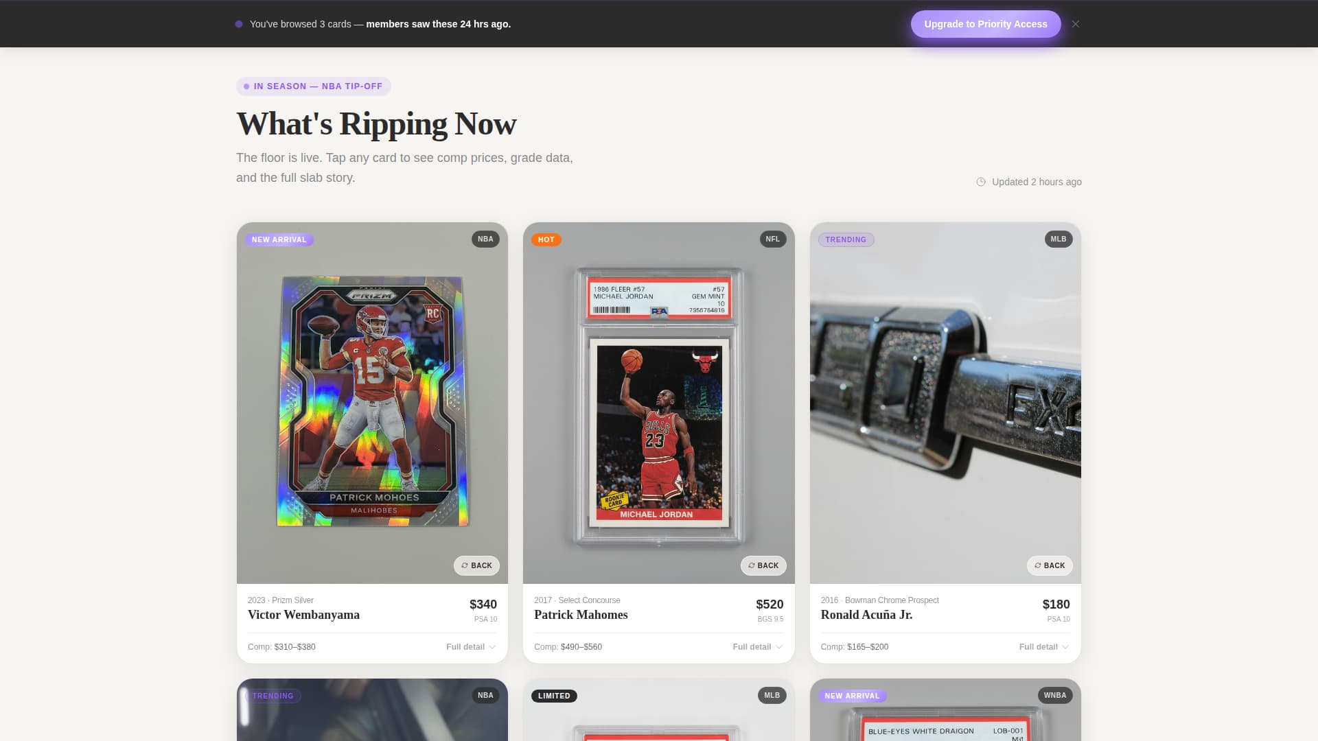 Pulls - Exclusive Collectibles Landing Page Template