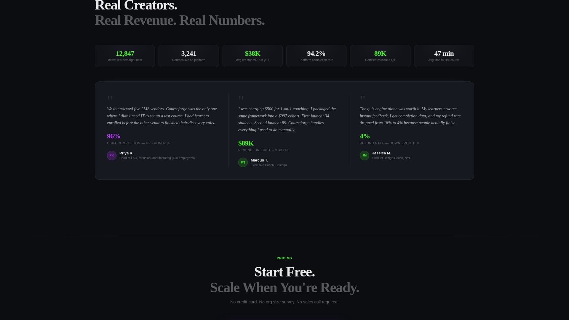 No-Code Enterprise Software Specialist Professional Website Template