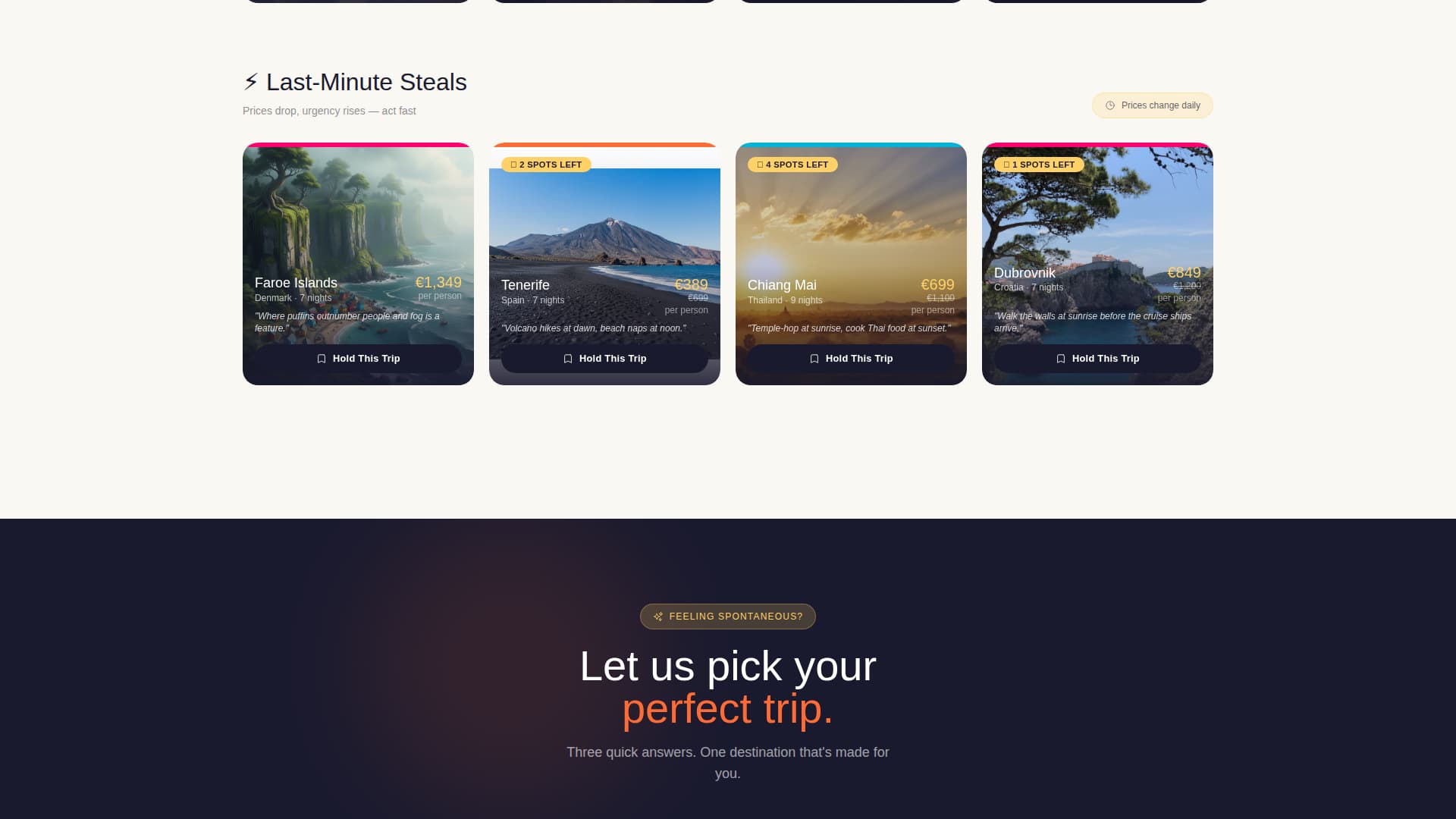 Wanderlust - Vibrant Travel Landing Page Template